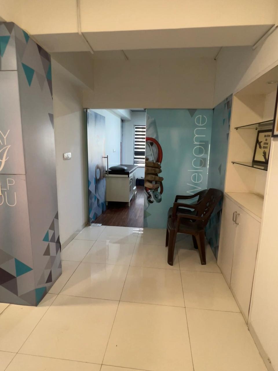 Clinic interior and patient waiting area